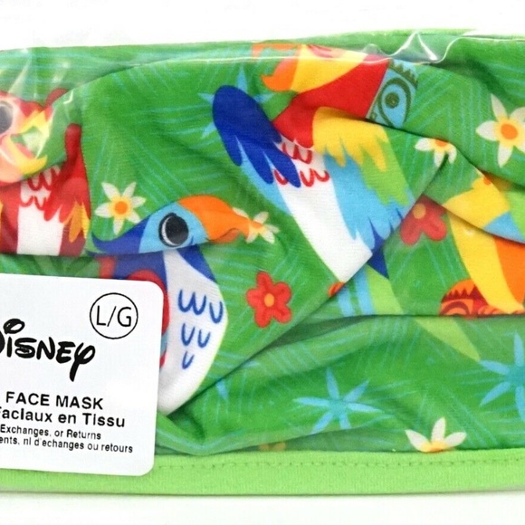 Disney Parks Tiki Room Cloth Face Mask - Picture 2 of 2